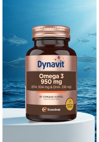 Dynavit Omega 3 950 MG Balık Yağı 30 Kapsül