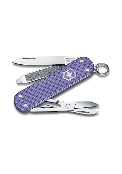 Victorinox 0.6221.223G Electric Lavender Classic Alox Kamp Çakı Mor