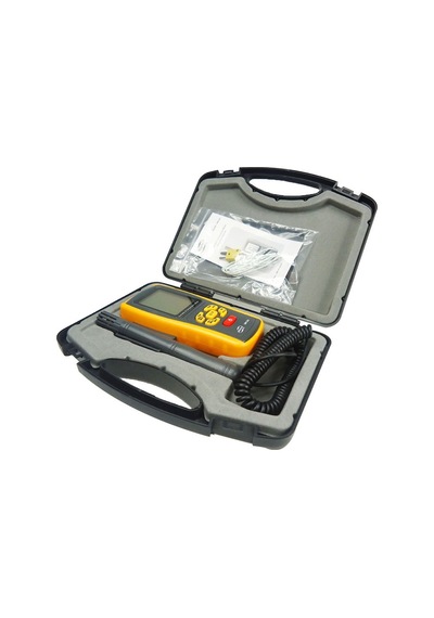 Sones Benetech Gm1361 2.5 İnç Ekranlı Dijital Sıcaklık Ve Nem Ölçer Higrometre / Termometre Sarı