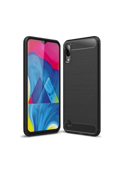 Galaxy M10 Kılıf Zore Room Silikon Kapak Siyah