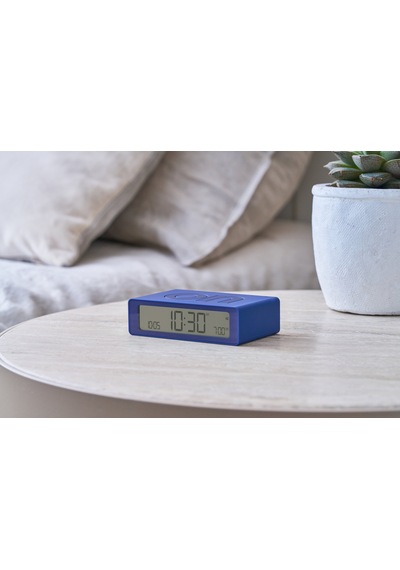 Lexon Flip Mini Şarj Edilebilir Alarm Saat Lacivert