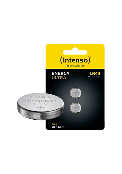 Intenso Energy Ultra LR43 1.5 V Alkalin Düğme Pil 2'li
