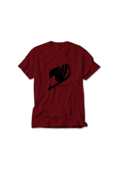 Fairy Tail Logo Kırmızı Tişört Kırmızı