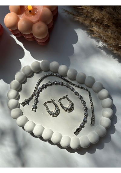 Bernami Mumluk Şamdanpinterest Beton Bubble Beyaz Sunumluk Tabak Diğer
