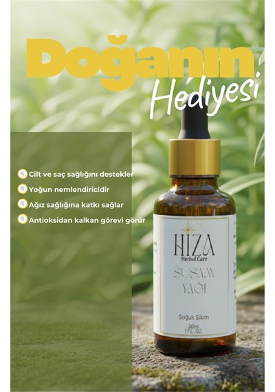 Hiza Herbal Care Doğal Susam Yağı 30 Ml