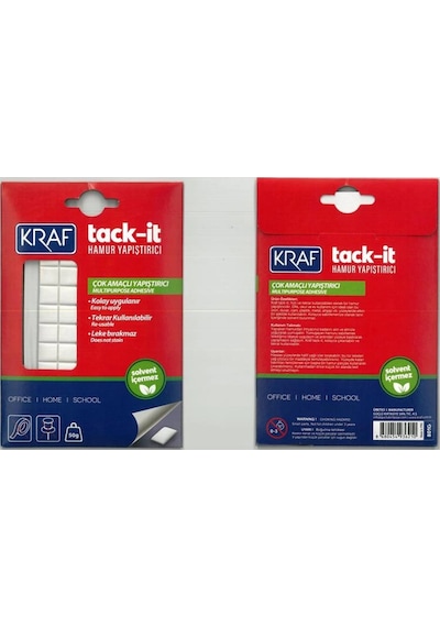 801g Tack-ıt Hamur Yapıştırıcı 50gr Solvent İçermez