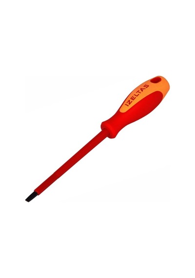 İzeltaş İzoleli Düz Tornavida-1000v 2,5x75