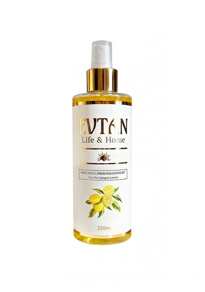 Evtan Life & Home 80 Parfümlü Limon Kolonyası 250 Ml Eau De Cologne Lemon
