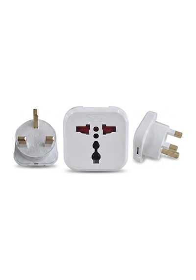Power Çevirici Adaptör İngiliz Topraklı De-pa 11008