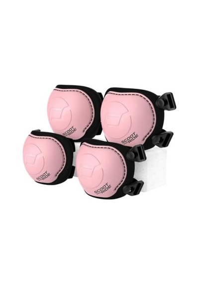 Scoot And Ride Xxs-s Dizlik Ve Dirseklik Scooter Koruyucu Set Pembe 230925-00016