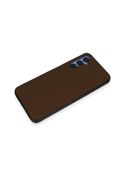 Newface Samsung Galaxy A05s Kılıf Taft Kapak - Kahverengi
