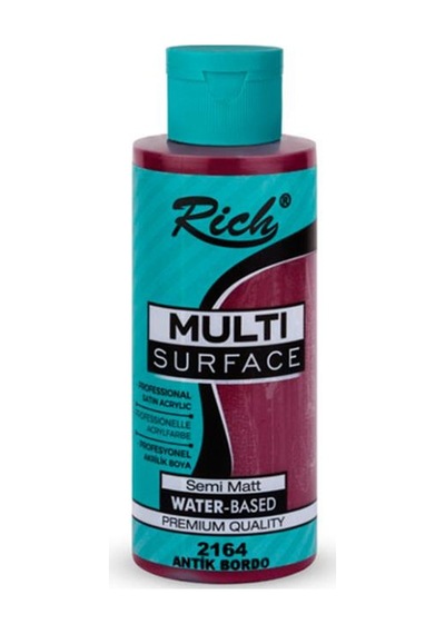 Rich Multi Surface Akrilik Boya Antik Bordo 120Cc