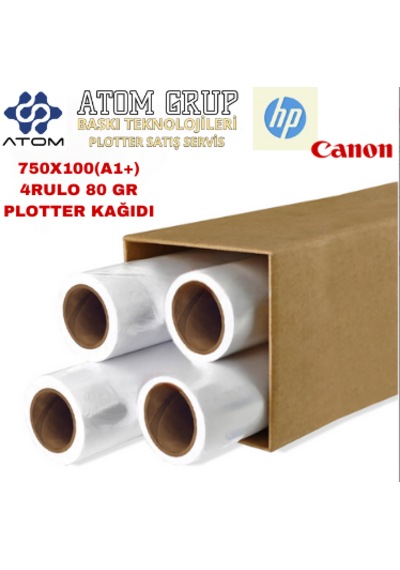 750mmx100mt A1+ 80gr Atomplotter Kağıdı