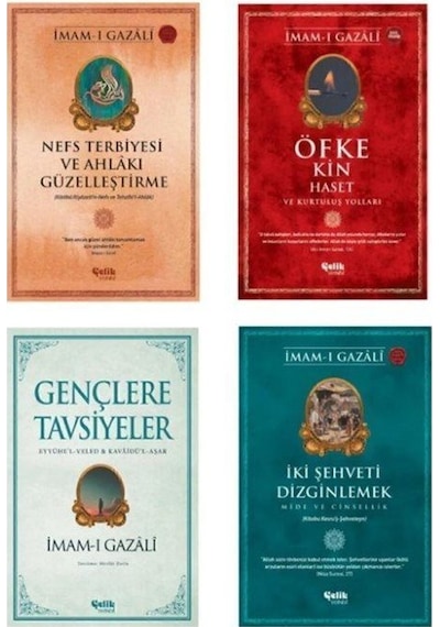 İmam Gazali Nefs Terbiyesi Seti 4 Kitap / İmam Gazali