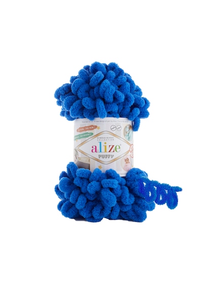 Alize 5 Adet Puffy El Örgü Ipliği 5'li Paket - 100 Gr. 9 Mt. Parmak Örgü Ipi - Şevval Tuhafiye 141
