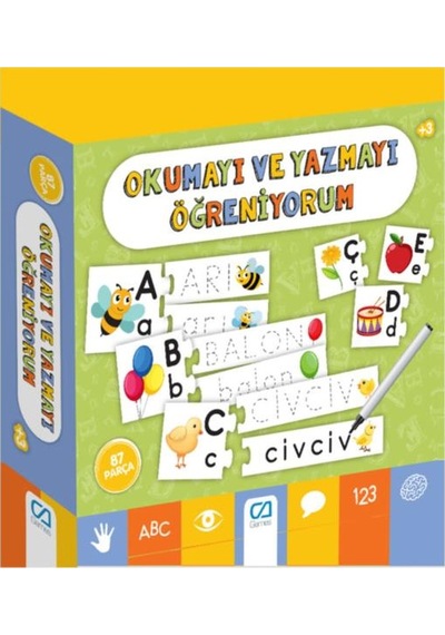 Ca Games Okumayı Ve Yazmayı Öğreniyorum Ca-5127