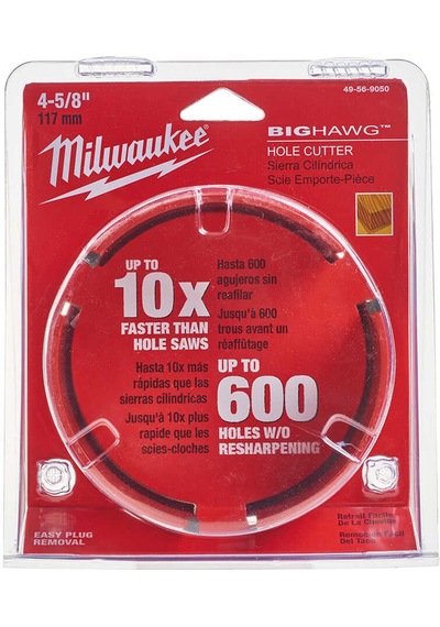 Milwaukee 117x60 Mm Bıghawg Ahşap Delik Testere - Panç