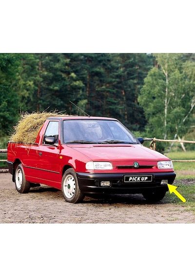 Skoda Pickup 1995-2001 Ön Tampon Sol Sis Farı Lambası 6U0941701