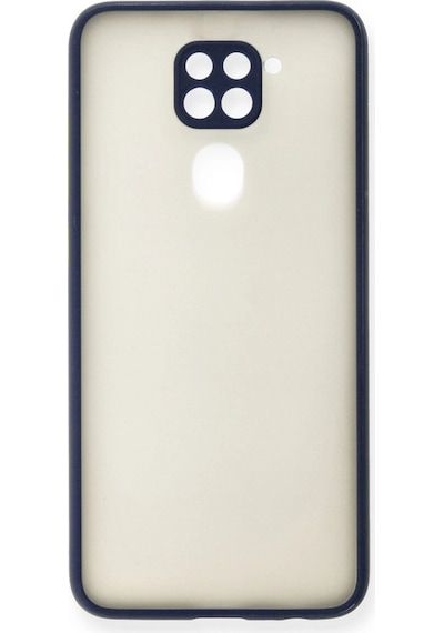 Redmi Note 9 Kılıf Montreal Silikon Kapak - Lacivert