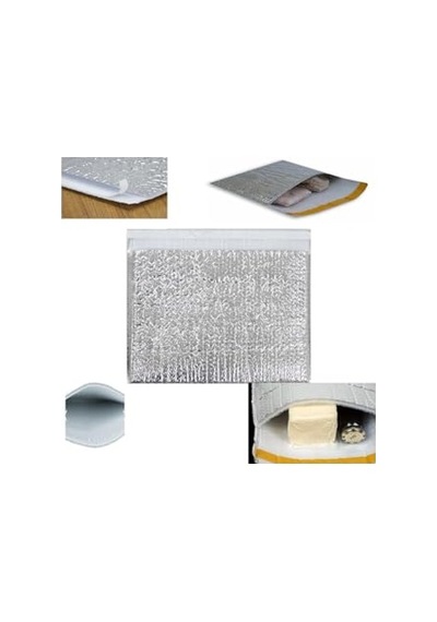Soğuk Zincir Torbası Cool Mailer 45 X 35 X 5 Cm 5'li Açık Bej
