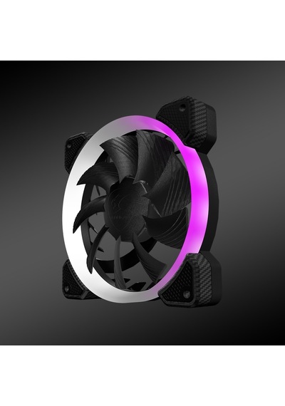 Cougar 120Mm Vortex Rgb Cf-V12Fb-Rgb Rgb Siyah 3-Lü Paket Kasa Fa