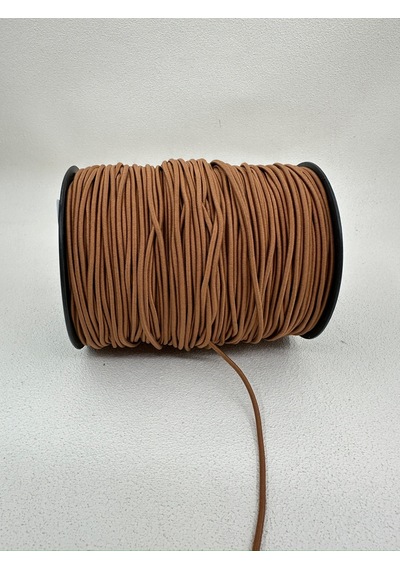 Yuvarlak Lastik-5 Metre - Kahve