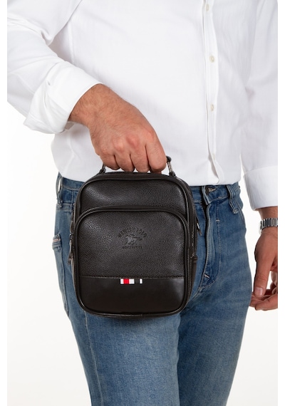 Adelina Bags Adelina Siyah Deri El Ve Omuz Çanta Ve Mekanizmalı Kartlık Set Siyah