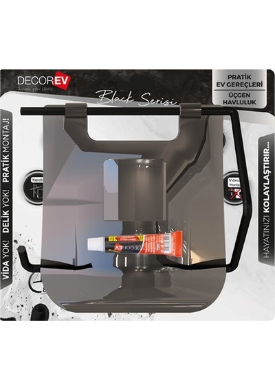 Decorev Kapaklı Wc Kağıtlık DC-5055