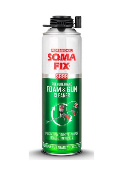 Somafix 12 Adet Poliüretan Köpük Temizleyici 500ML (1Koli) S899