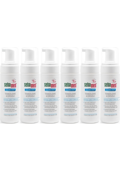 Sebamed Clear Face Yüz Temizleme Köpüğü 150ml 6 Lı Set