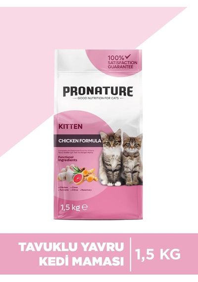 Tr Pro Nature Daily Growth Kitten Yavru Kedi Maması 1.5 Kg