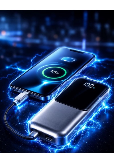Gün Boyu Kesintisiz Enerji Sunan Hızlı Şarj Destekli Powerbank Renkli