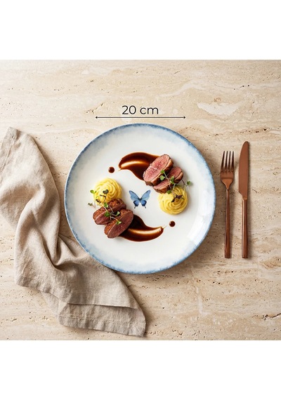 Güral Flora 4lü 20 Cm Porselen Düz Tabak Diğer
