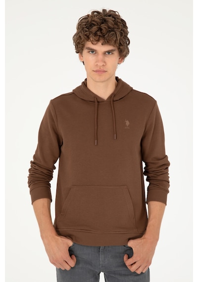 U.s. Polo Assn. Erkek Kahverengi Sweatshirt 50295167-vr029 Kahverengi