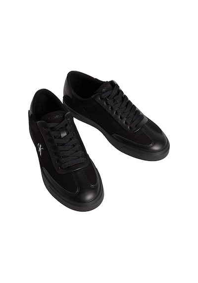 Calvin Klein Hw0hw03145 0gj 36 Düşük Profil Kupalar Wt Canv Mg-16356 Üçlü Siyah