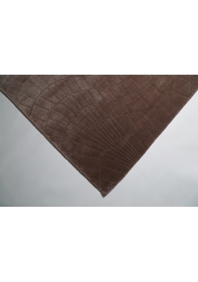 Çam Halı Emboss 7803 Kahverengi Modern Desen Yeni Zellanda Yünü V 130X190 Kahverengi