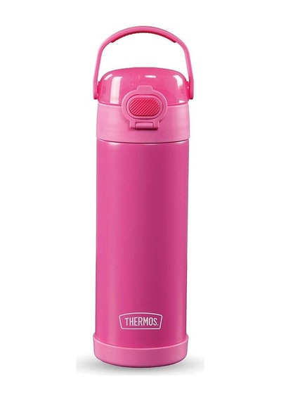 Thermos F422 Funtainer Çocuk Pipetli Termos 0,47l Neon Pink Pembe
