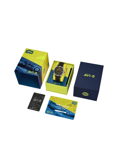 Avı-8 Spitfire Av-4149-01 N3200 Imperial War Museums 24 Hour Automatic Limited Edition Erkek Kol Saa Metalik Gri Avı-8 Spitfire Av-4149-01 N3200 Imperial War Museums 24 Hour Automatic Limited Edition Erkek Kol Saa Metalik Gri