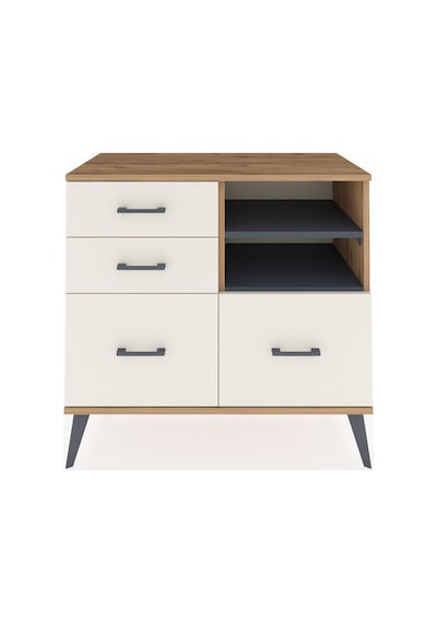 Hyperion Şifonyer 2 Raflı 4 Çekmeceli 88x44x80 Çam-antrasit/aytaşı Antrasit/aytaşı Hyperion Şifonyer 2 Raflı 4 Çekmeceli 88x44x80 Çam-antrasit/aytaşı Antrasit/aytaşı