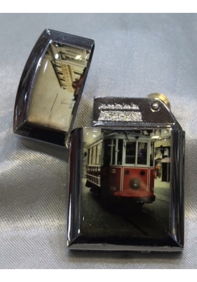 Ofluogluticaret Tramvay-Zenit Marka Taşlı Ve Gazlı Çakmak