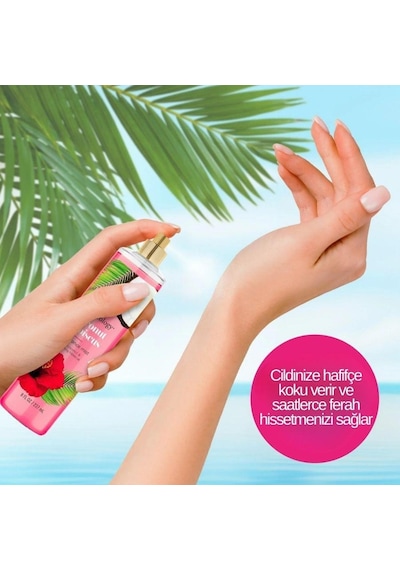 Bodycology Coconut Hibiscus Fragrance Mist Hindistanceviz Ve Hibiskus Kokulu Kadın Vücut Spreyi