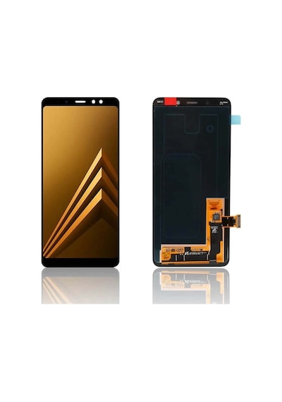 Samsung Uyumlu Galaxy A8 Plus 2018 A730 Oled Lcd Ekran Dokunmatik Siyah Oled