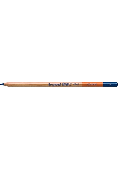 Bruynzeel Design Colour Pencils Kuru Boya Kalemi 55 Cobalt Blue