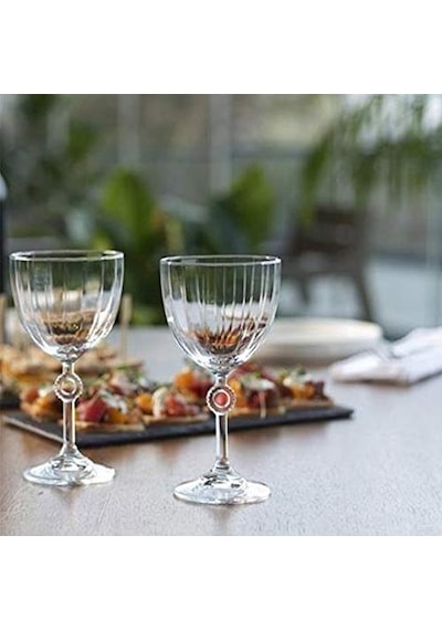 Paşabahçe Amore Şarap Kadehi 270 Cc, 2 Adet Ahşap