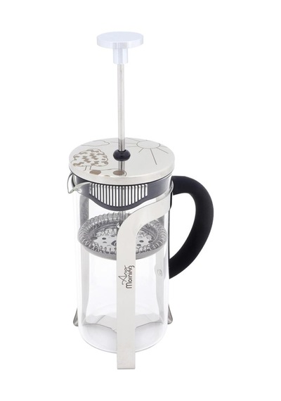 Any Morning Fy450 Kahve Ve Bitki Çayı İçin french Press 600 ML Gri