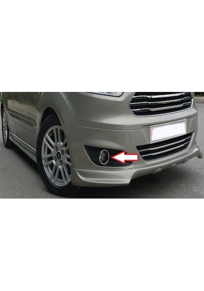 Ford Courier 2014 ve Üzeri Uyumlu Sis Çerçevesi Paslanmaz Çelik