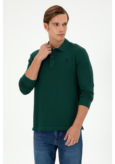 U.s. Polo Assn. Erkek Koyu Yeşil Sweatshirt 50289062-vr079 Koyu Yeşil