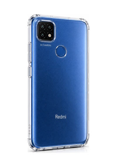 Logis Xiaomi Redmi 9c Uyumlu Şeffaf Silikon Kılıf Kamera Korumalı Darbe Emici İnce Esnek Tpu Telefon Koruyucu Kapak