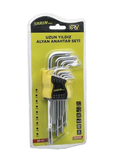Uzun Yıldız Alyan Seti 9 Parça 60 Mm Diğer