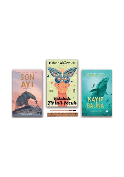 Genç Timaş Son Ayı - Kayıp Balina - Kelebek Zihinli Çocuk Set 3 Kitap